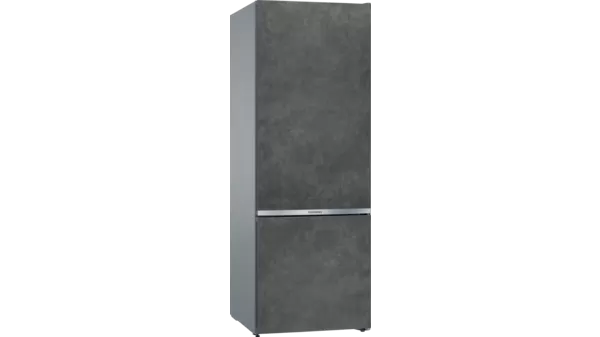 iQ500 Alttan Donduruculu Buzdolabı 193 x 70 cm Siyah – KG56NQEF0N